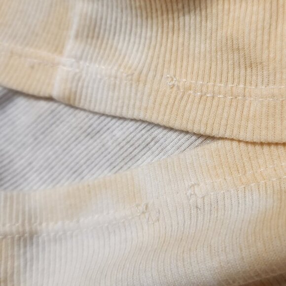 A New Day Tie Dye Light Peach & White Ribbed Tank Top Size Small - Picture 5 of 5